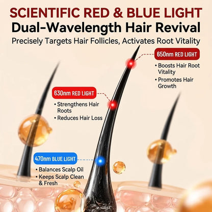 Clinical Red Light Scalp Therapy System