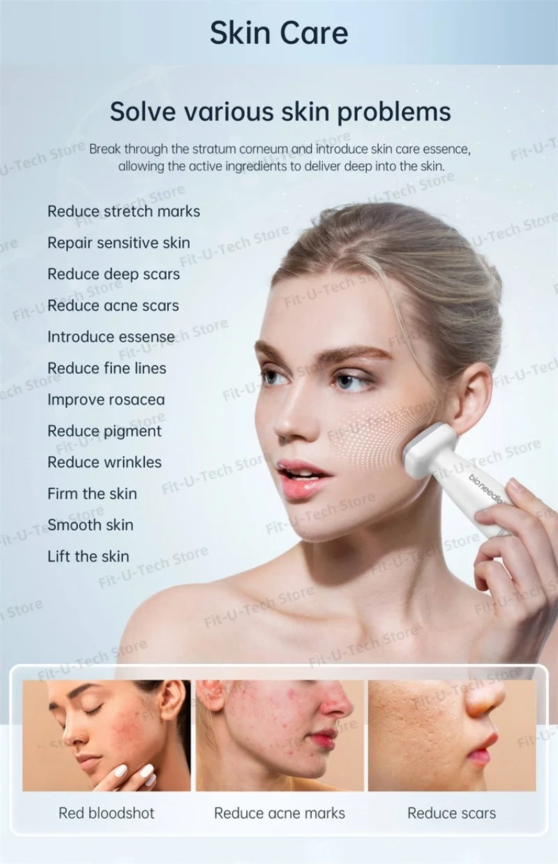 Precision Titanium Microneedling Derma Stamp