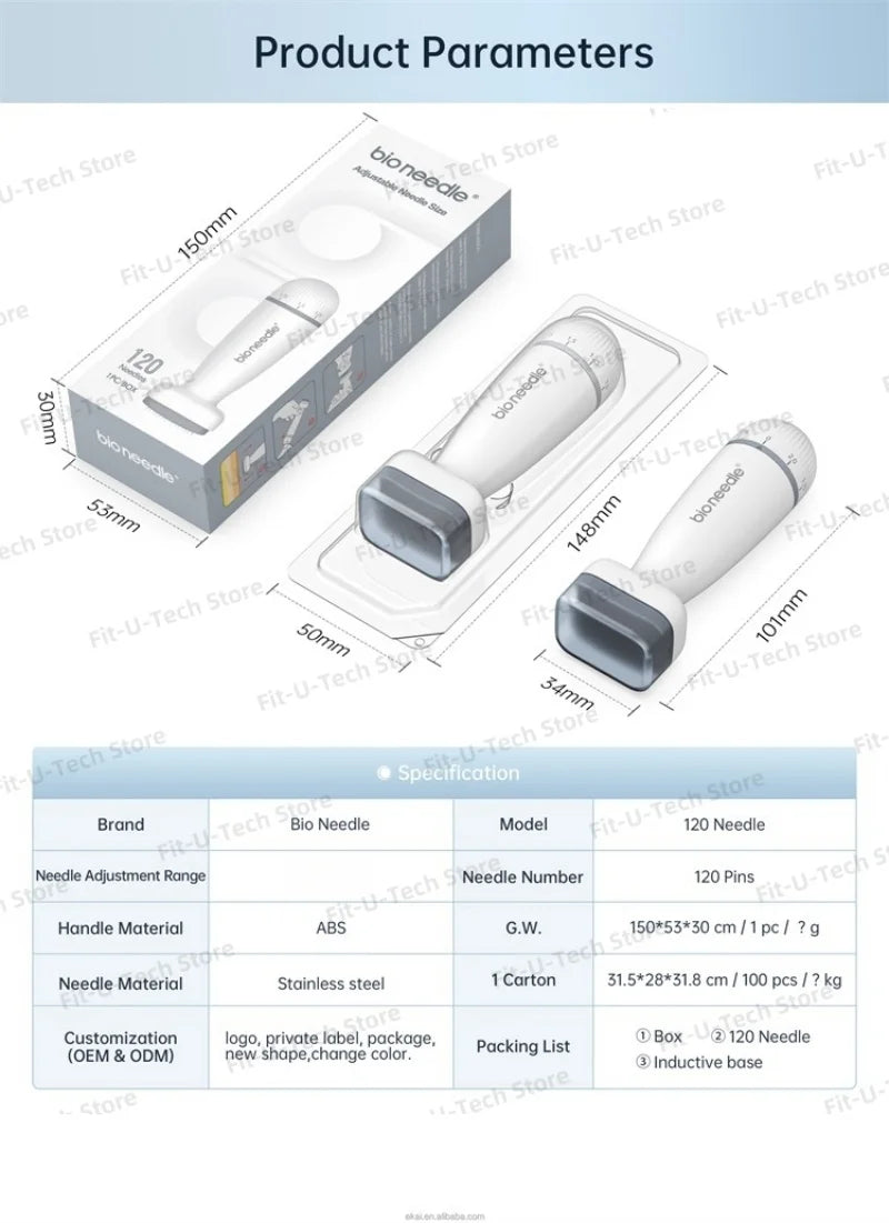 Precision Titanium Microneedling Derma Stamp