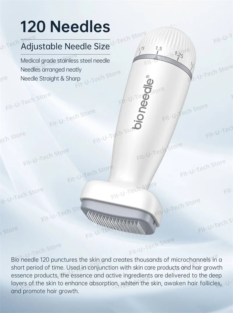Precision Titanium Microneedling Derma Stamp
